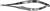 Barraquer Needle Holder - Straight with Lock - E3828 SW
